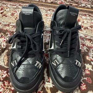 Valentino Garavani Black and White Men's Sneakers